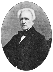 Oval portrait of William Benjamin Robinson